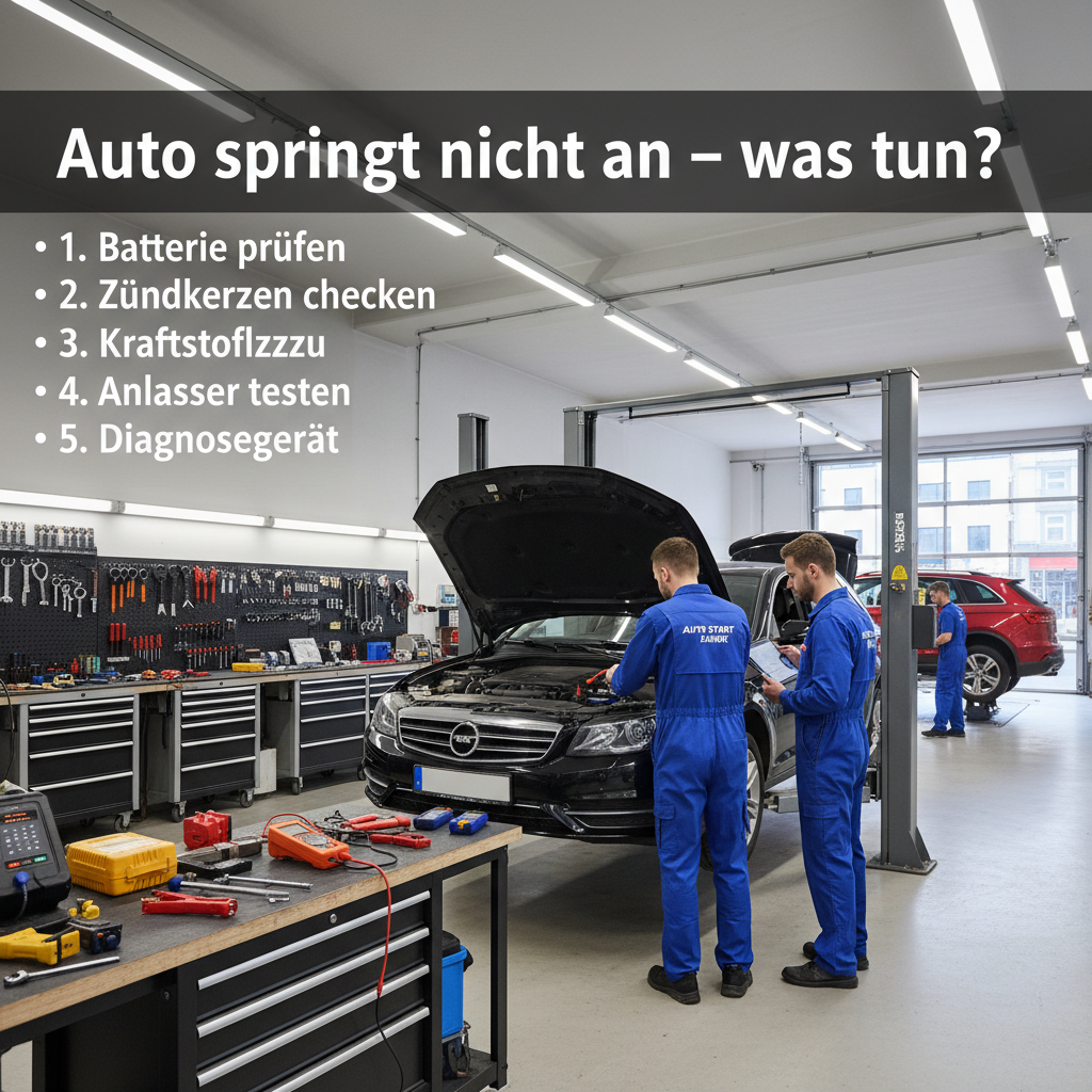Auto springt nicht an – was tun?