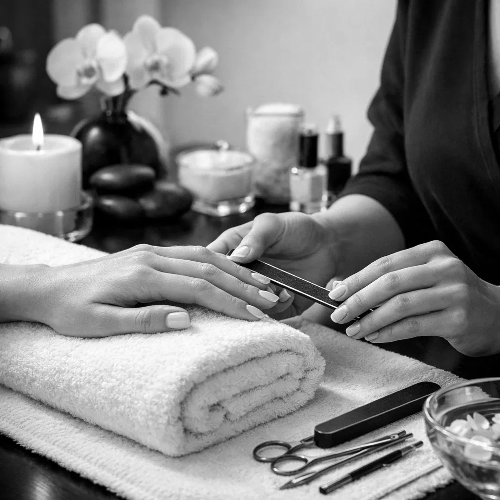 Manicure and spa service