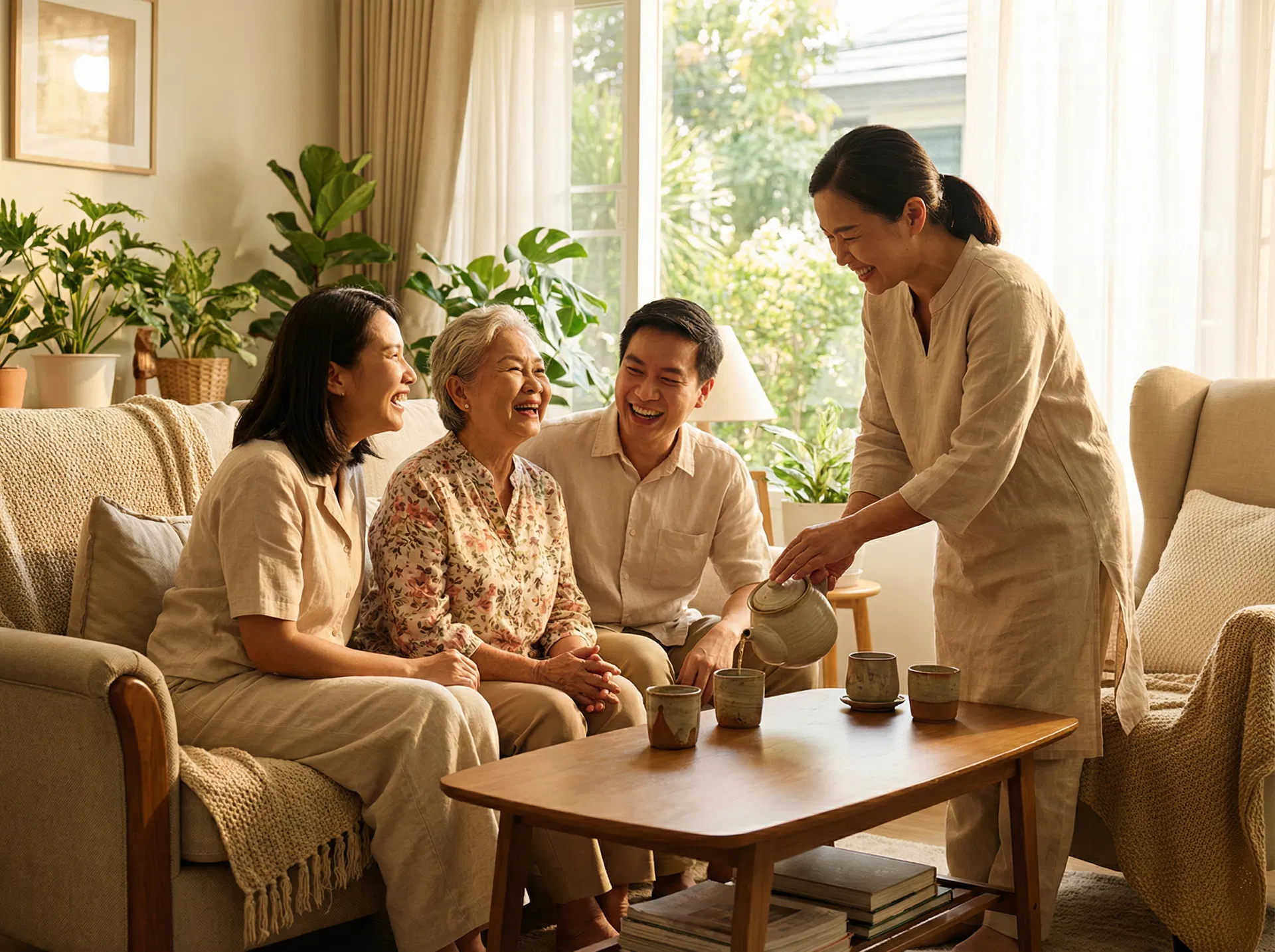 ครอบครัวอบอุ่นกับผู้ดูแล KIN HomeCare