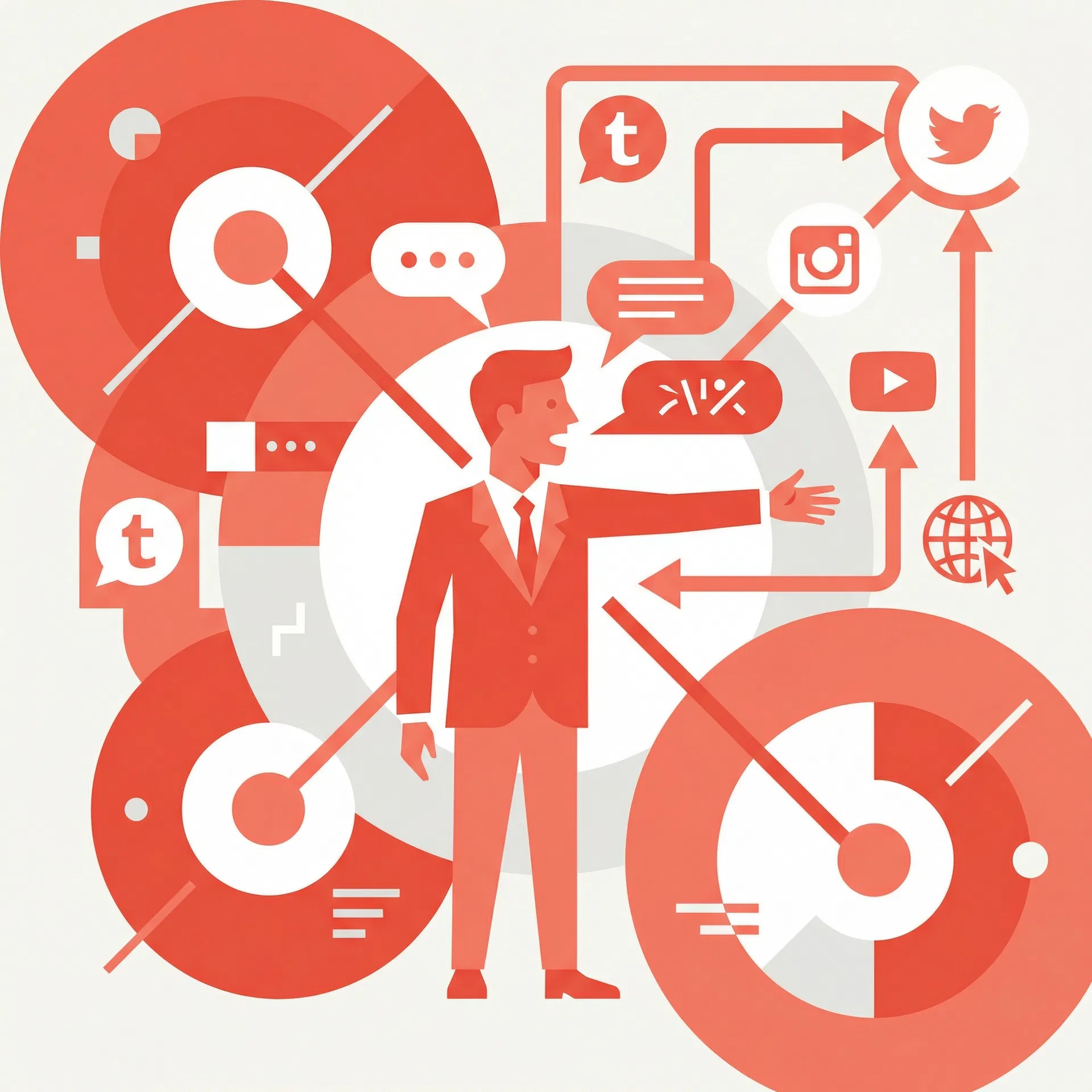 Ilustração do perfil Comunicador