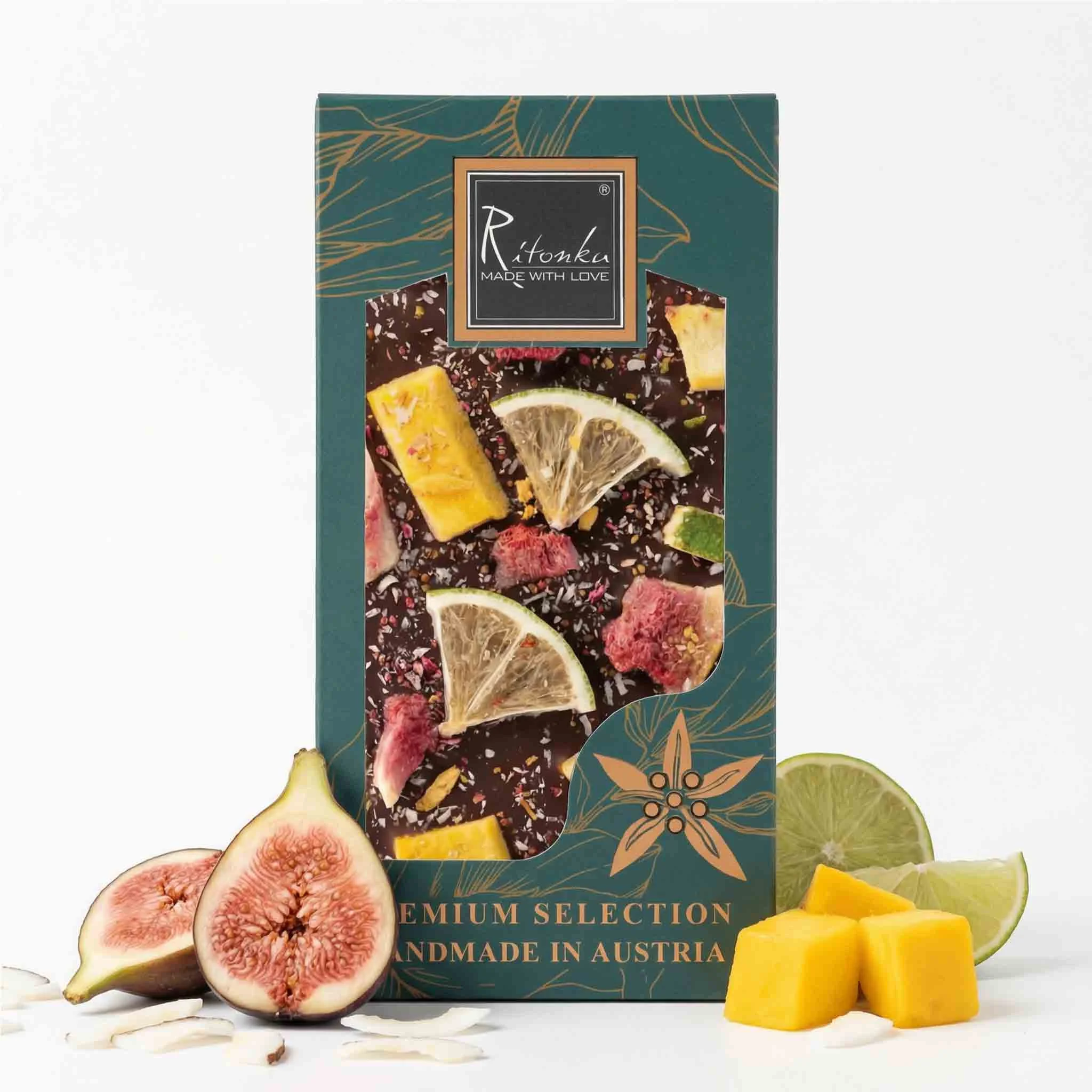 Premium Milchschokolade - Pina Colada 95g