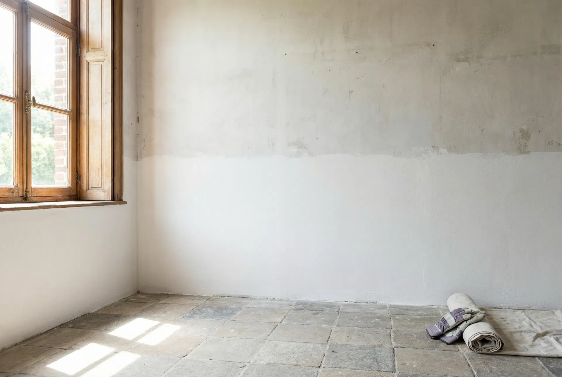 Kelder na behandeling opstijgend vocht — afgewerkt resultaat Hydrofluxx