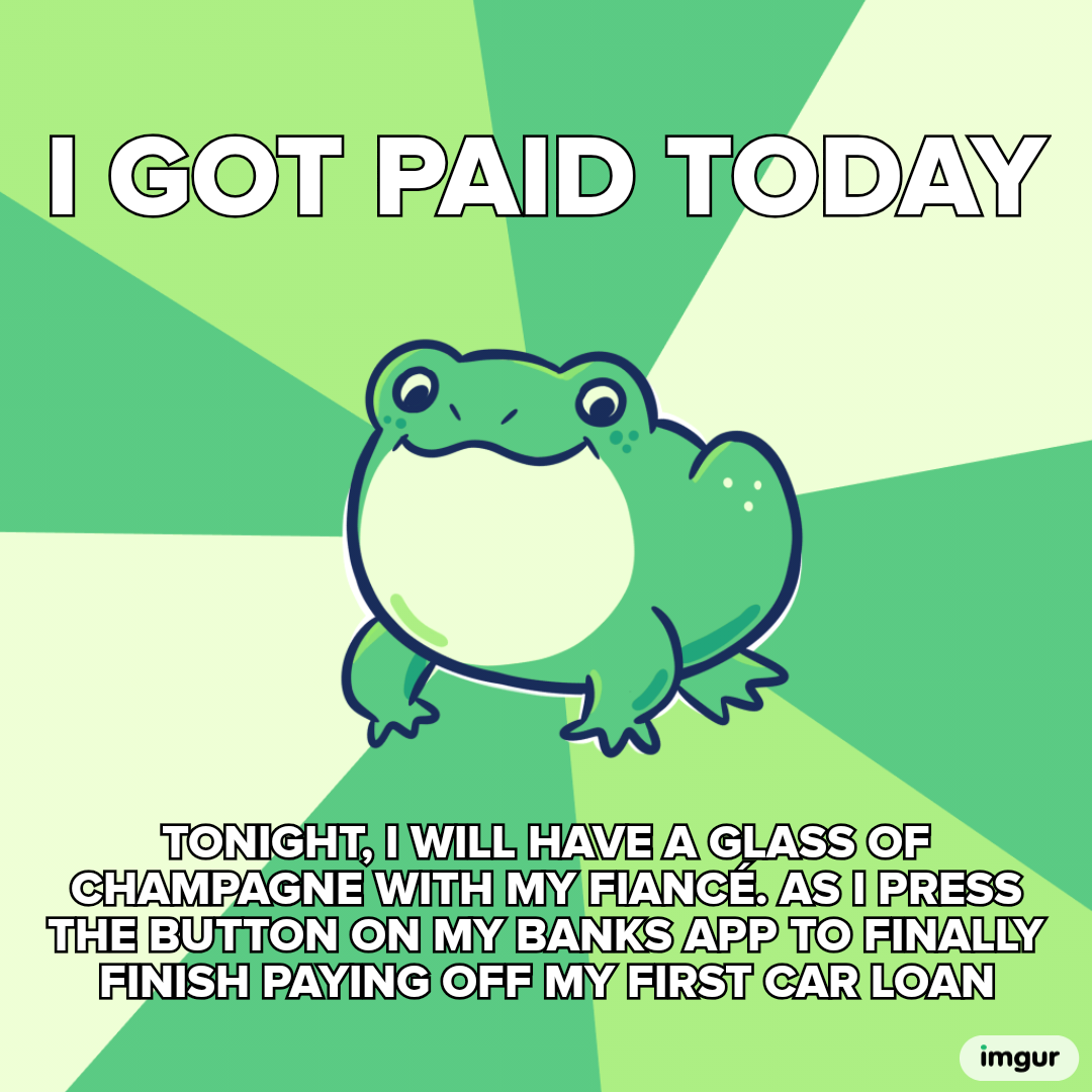 The best feeling in the world to start the weekend