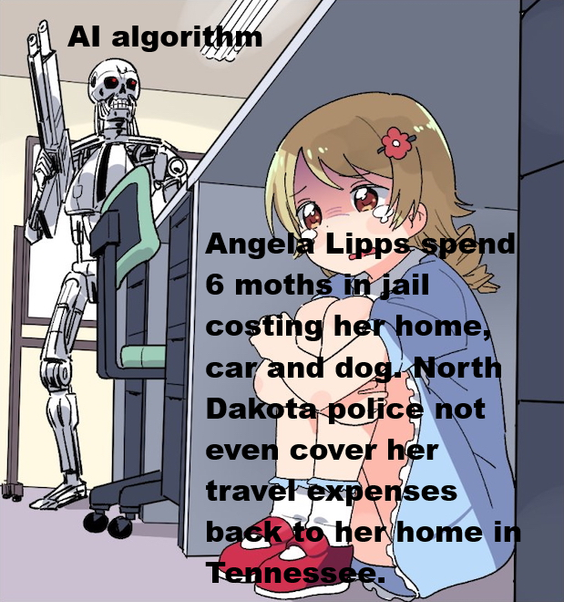 AI facial recognition error