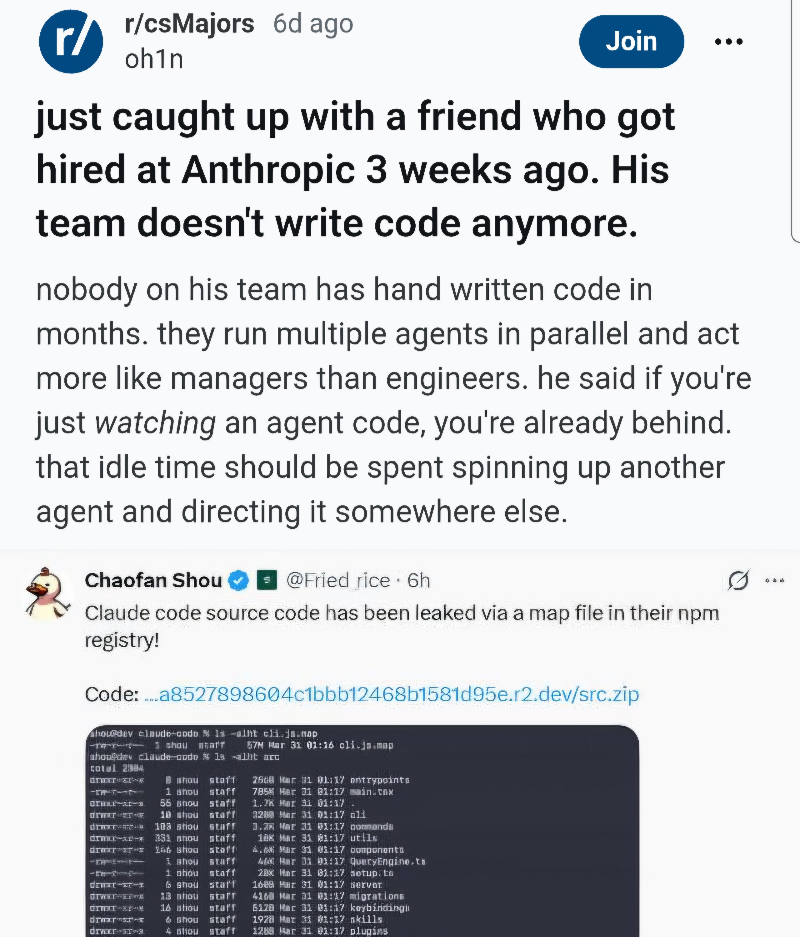 oneAgentFixesBugsWhileAnotherLeaksTheSourceCode