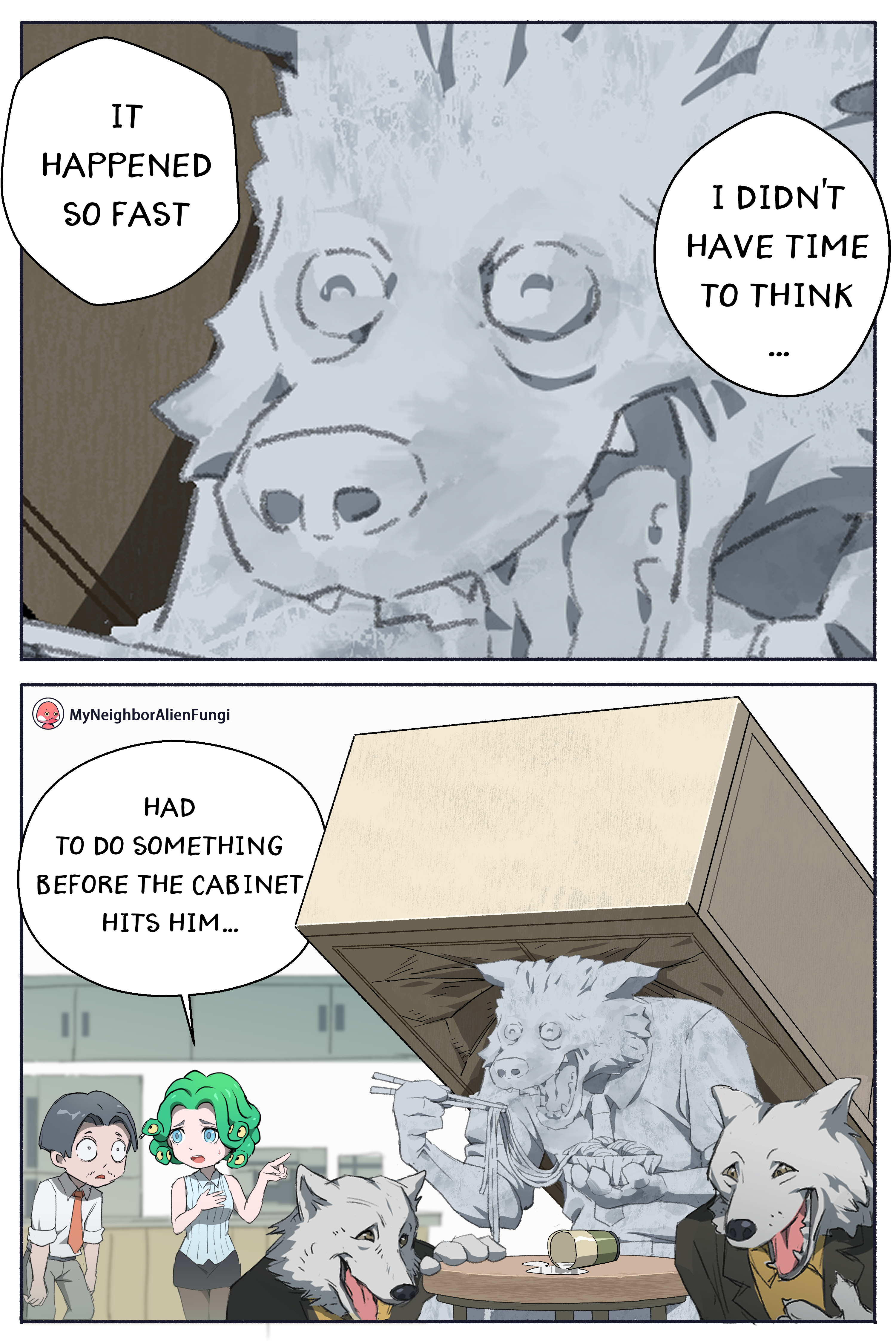 The noodles is safe now