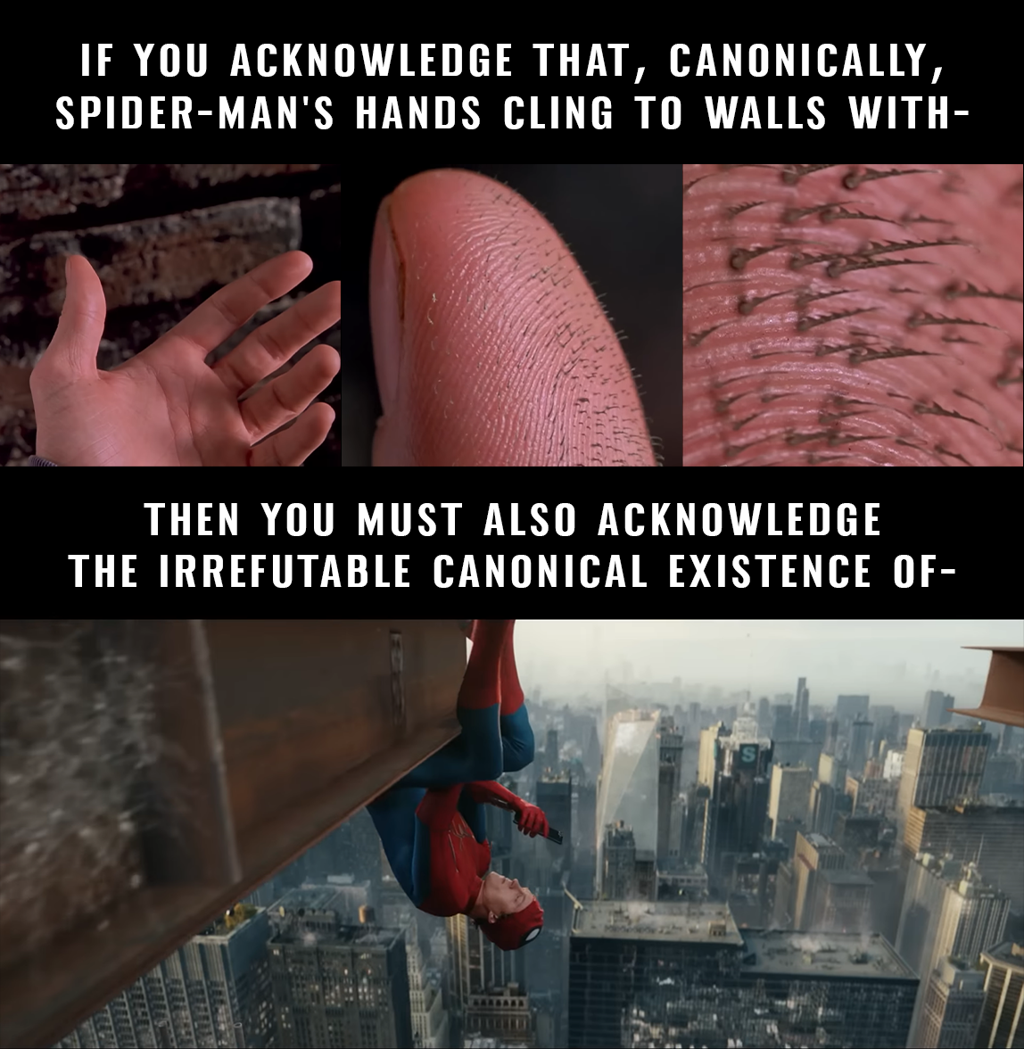 Super spider butt-hair. It's canon.