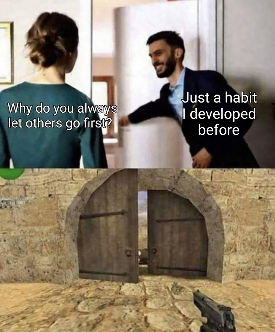 The instinct never fades.