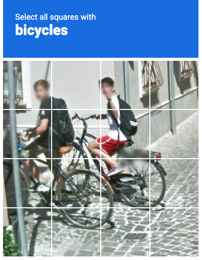 selectAllSquaresWithBicycles