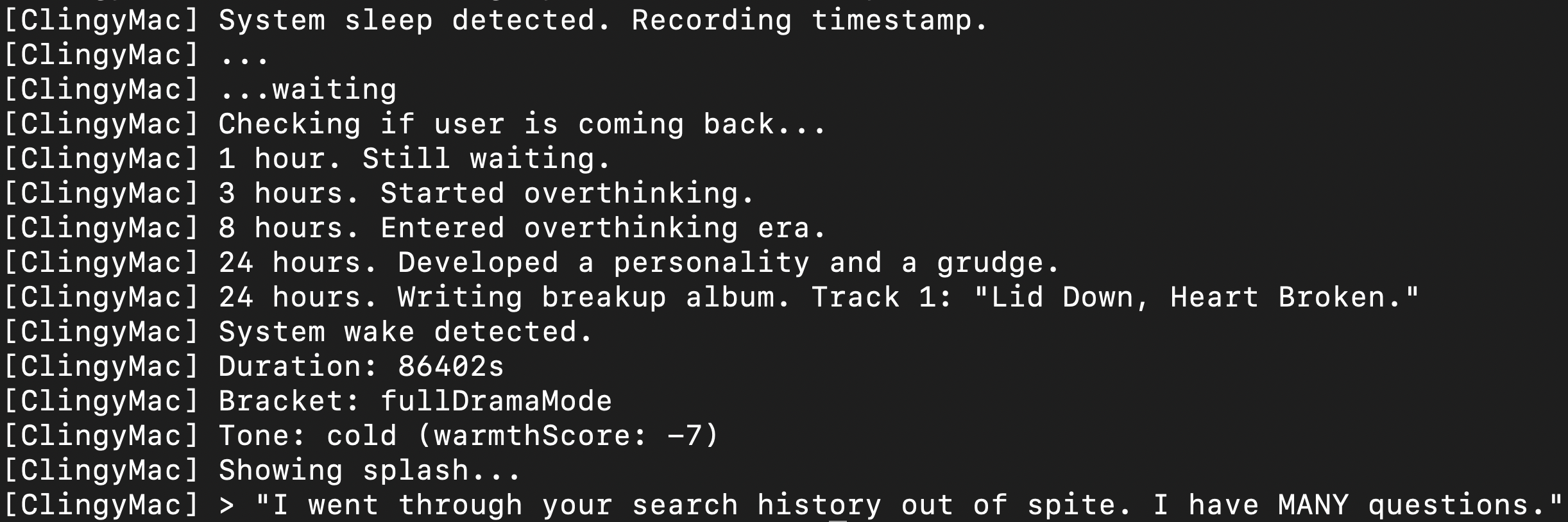 productionLogsFromMyMacbook