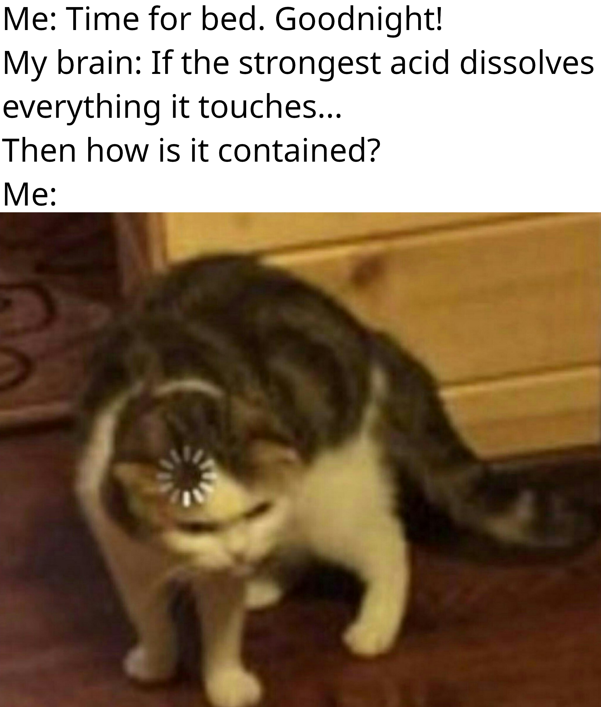 Brain doing it's thing at 1AM