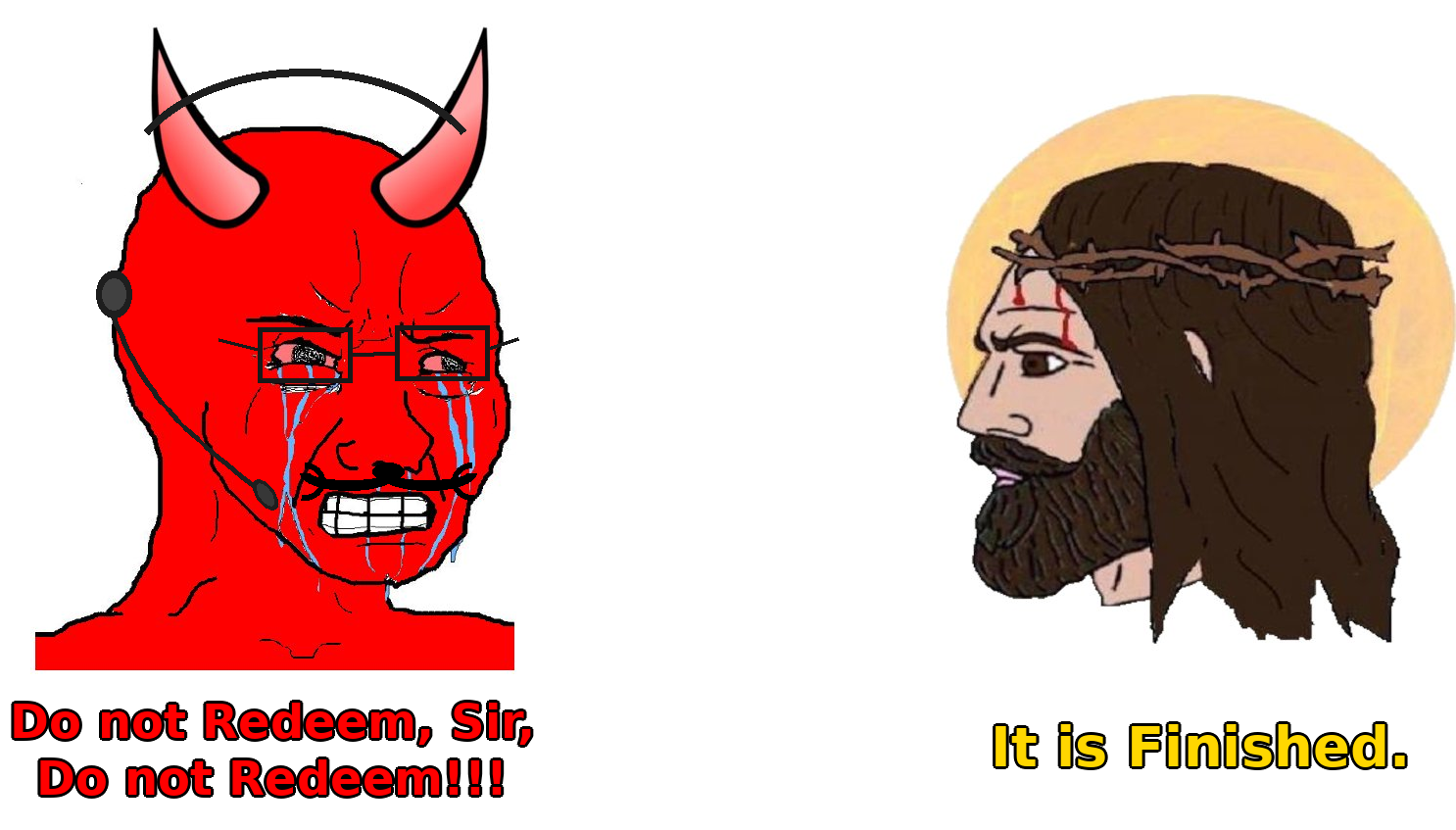 And on the third day He was risen.