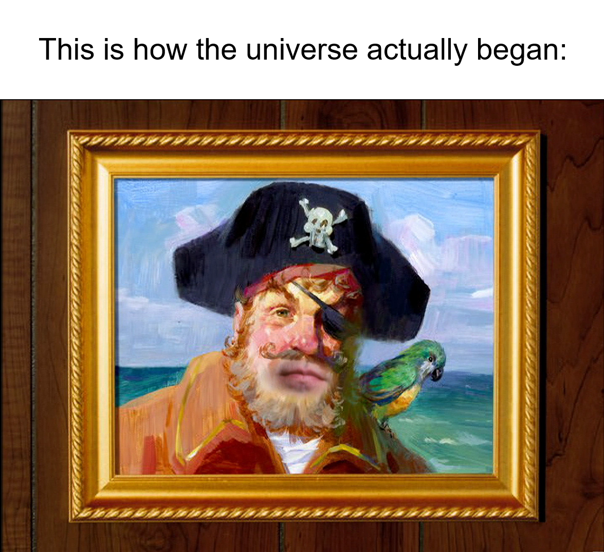 And then he said "Are you ready, God?"