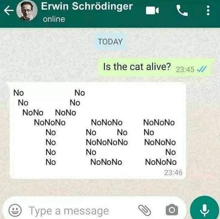 I'm getting mixed signals