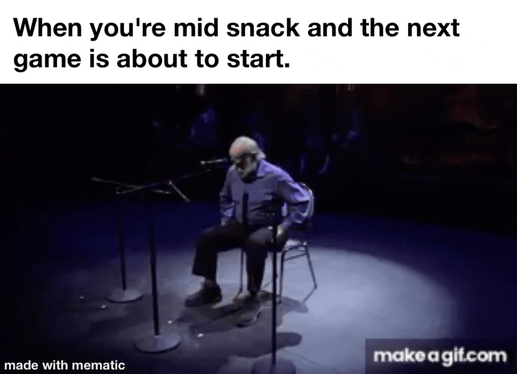 Don't want to get Doritos on my $60 controller.