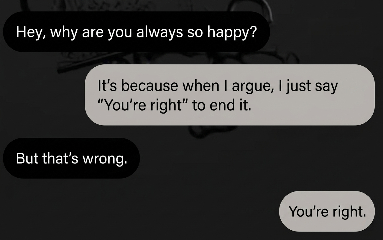 He gave him a real example