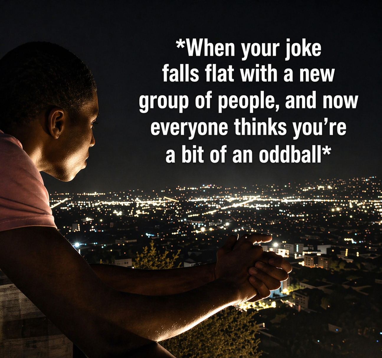 I wasn’t even that weird until the joke bombed and made it canon