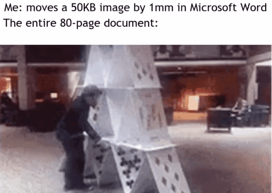 It was a masterpiece 5 seconds ago