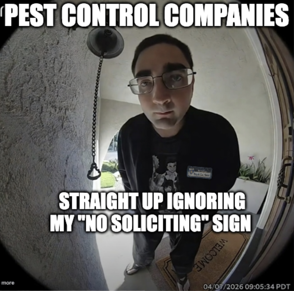 Pest Control companies...