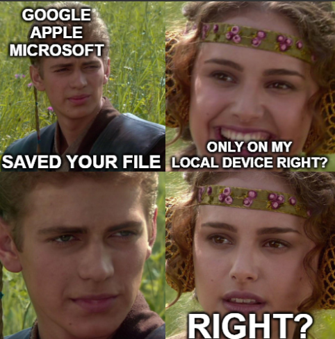 please dont back it up ever