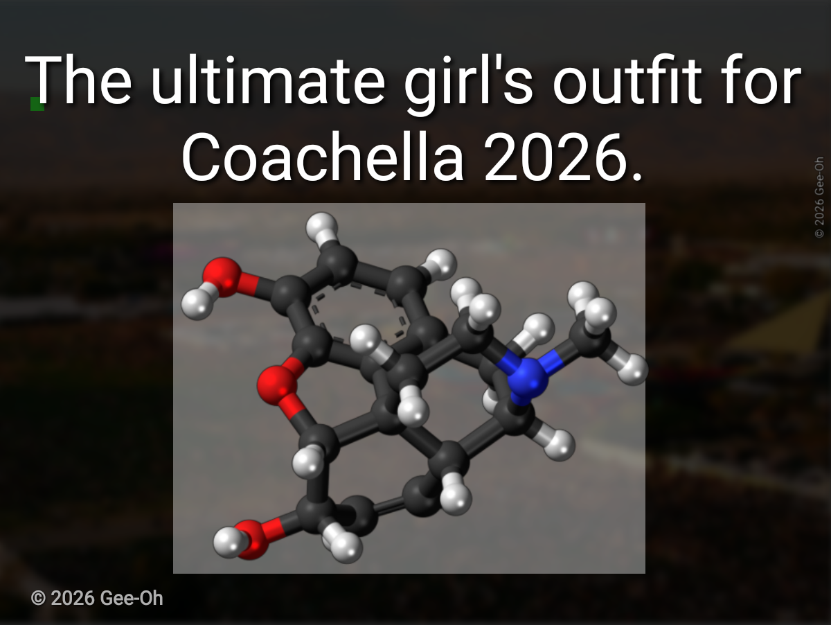 Every year they wear less and less.