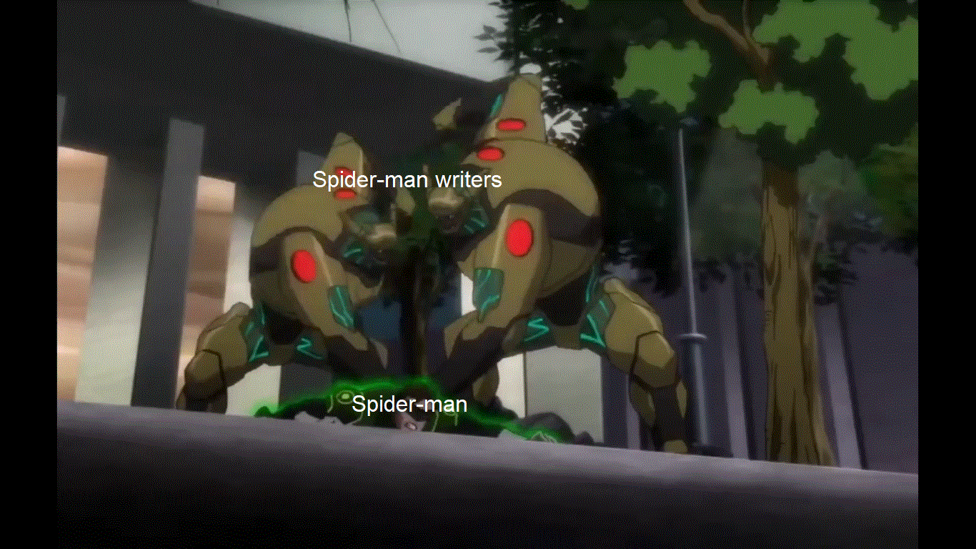 Poor arachnid guy :(