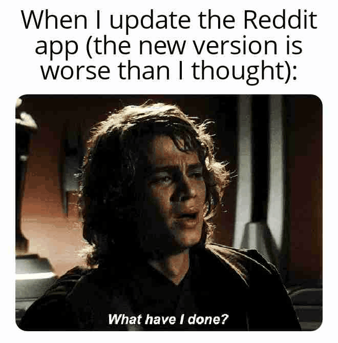 I wanted fewer bugs, not fewer features