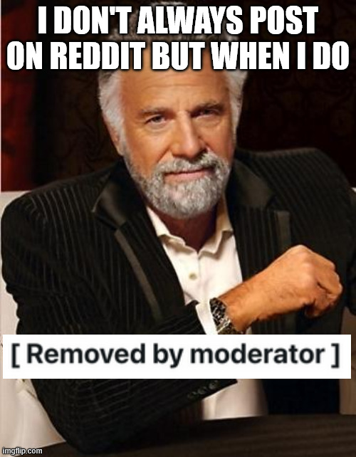 How do I get off Mr. Reddit's Wild ride?