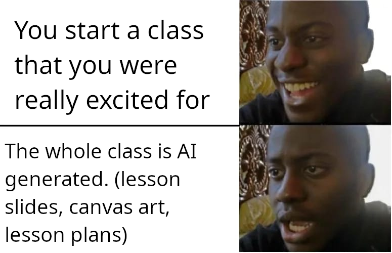 Why not just have chat gpt teach me at that point