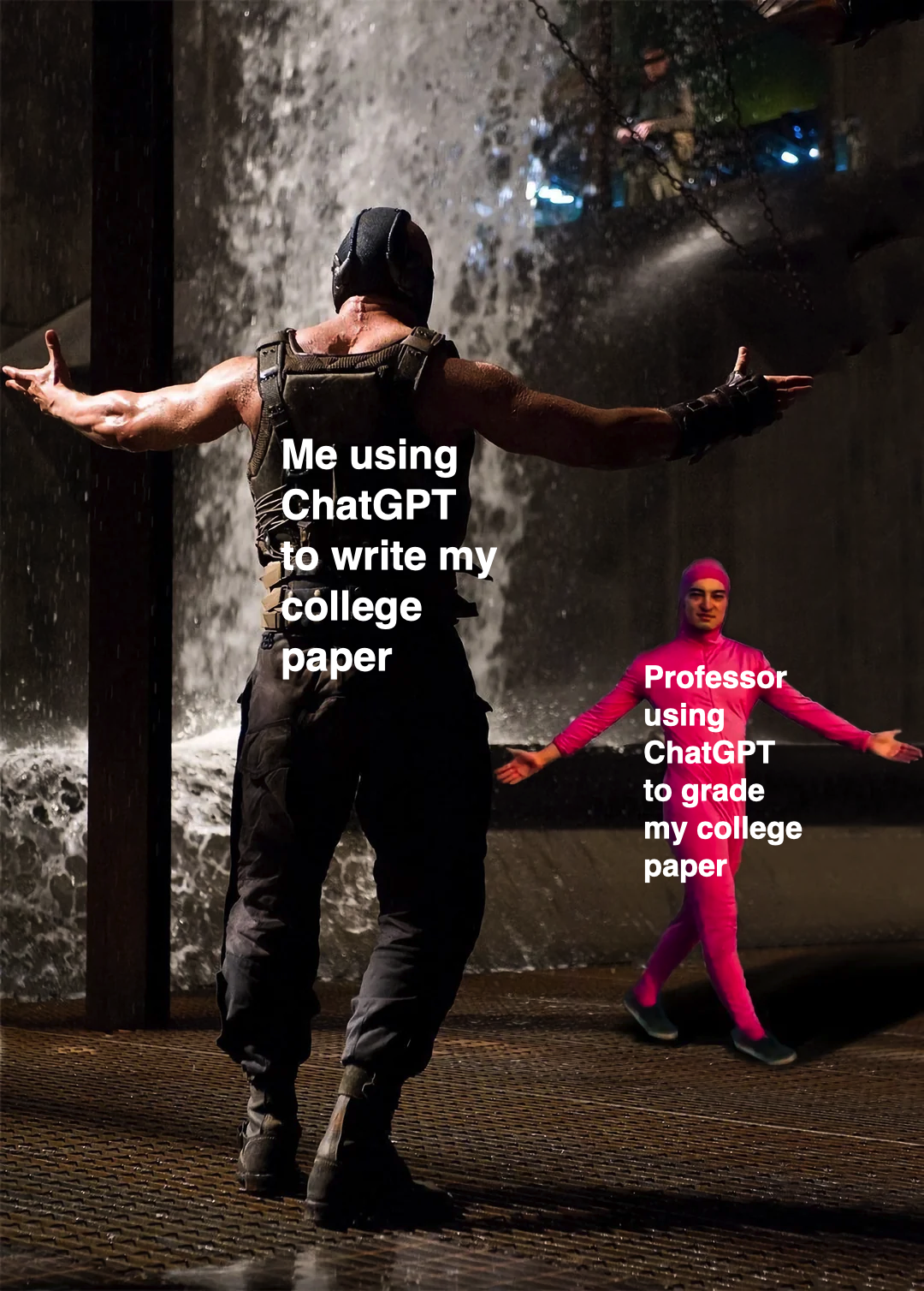 Neither of us know why we even bother showing up anymore