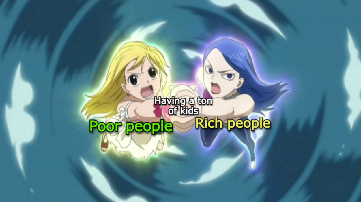 The middle class: :(