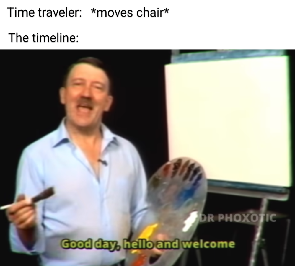 What a talented painter, I wonder if he's also into politics