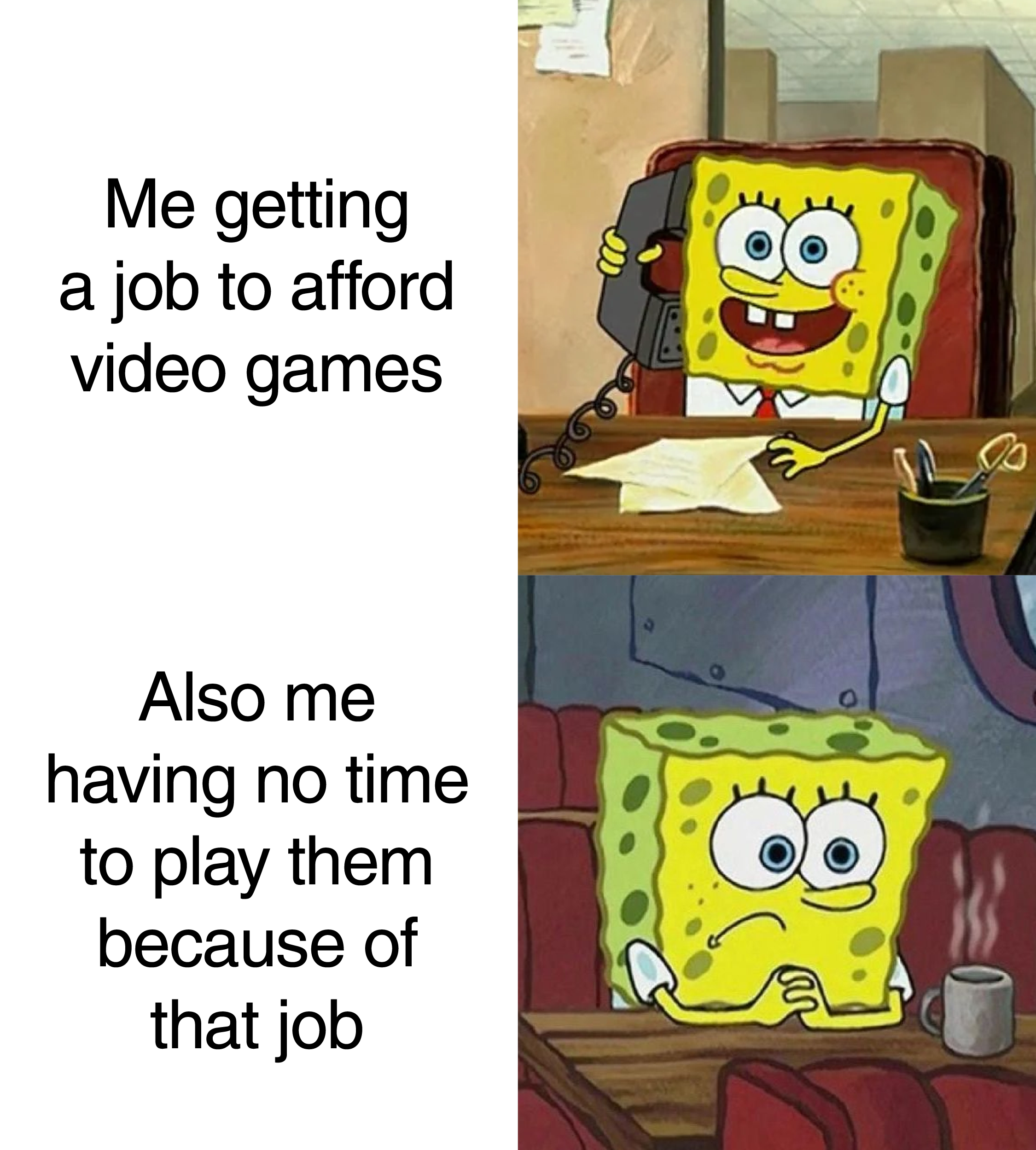 Being employed sucks sometimes