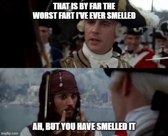 I can smell it from here