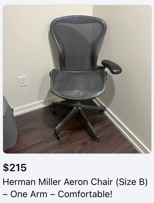 "Comfortable" indeed!