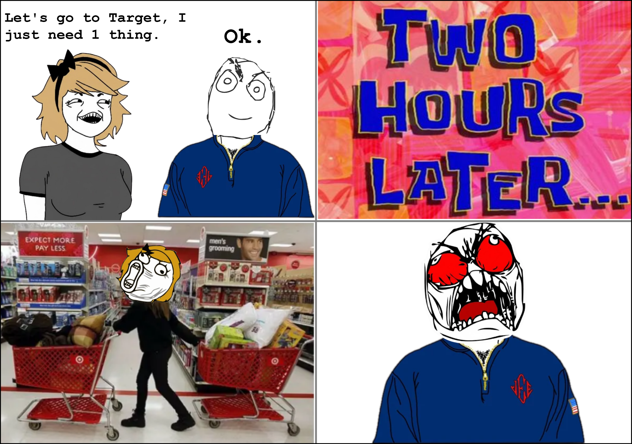 It's NEVER 1 thing at Target