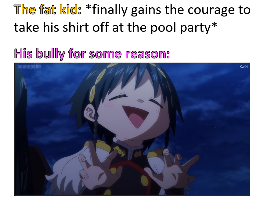 You thought this was a title, but it was me, Dio!