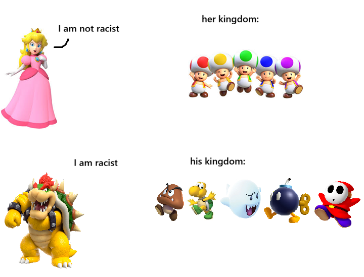 racists have the most diverse groups of friends. ~some guy on twitter