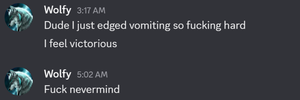 The timestamps tell a story here