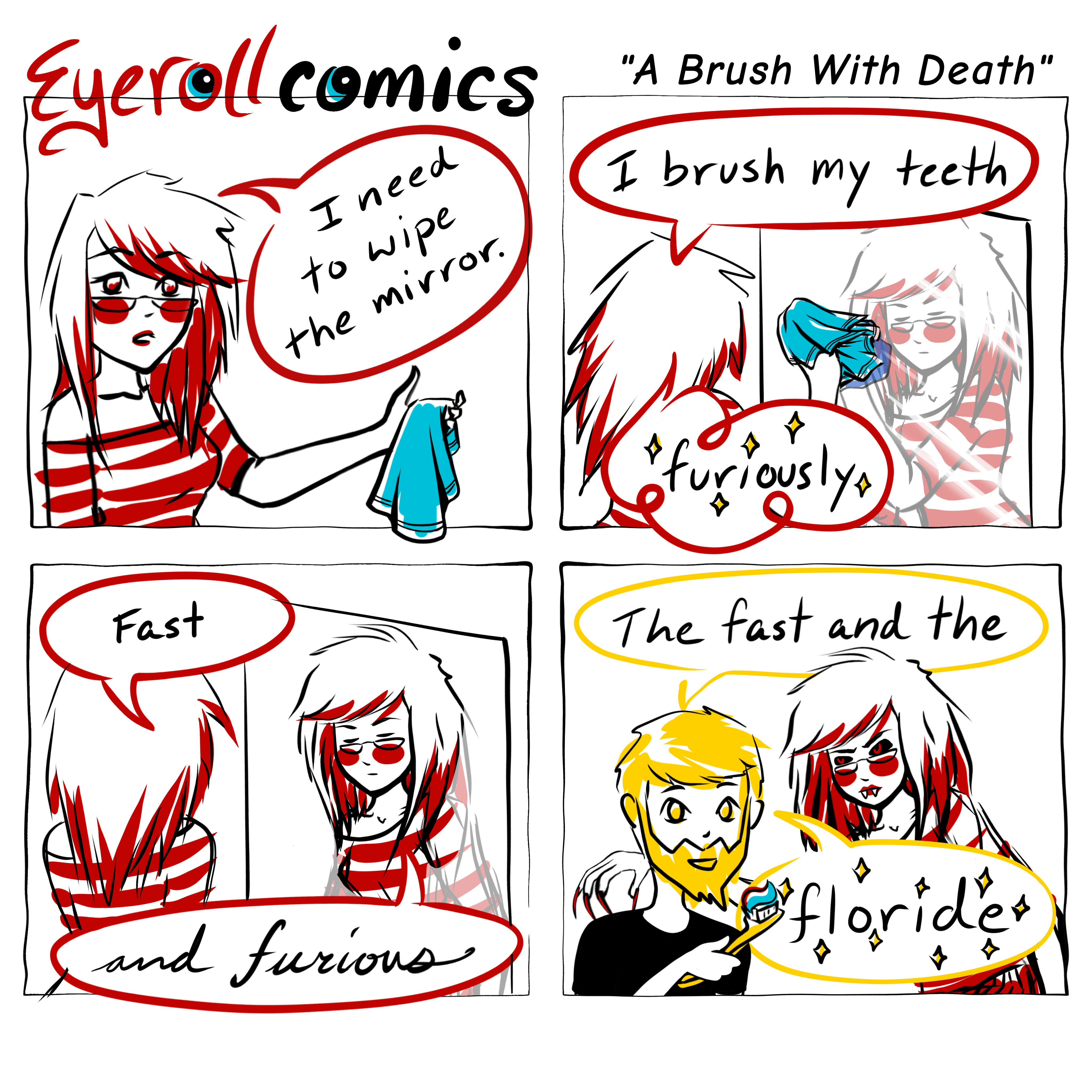 Just a clean pop-culture reference to sink your teeth into.