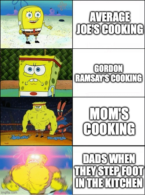 -Cook the most delicious food --> abandon cooking for months --> refuse to explain