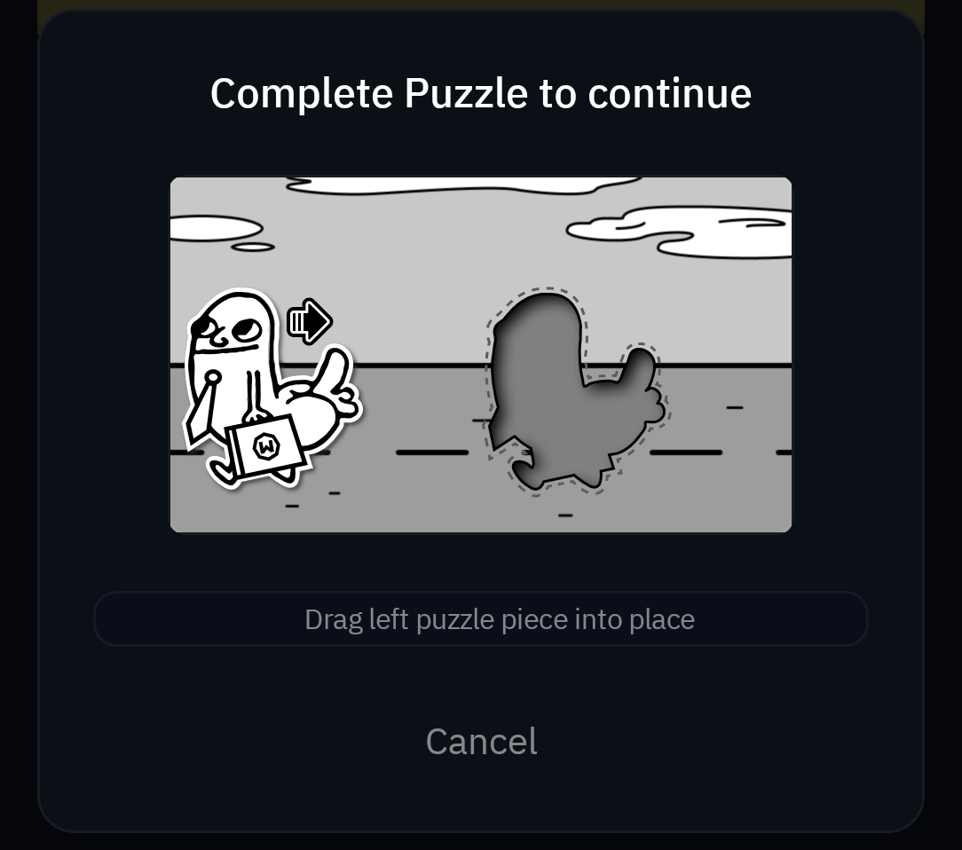 Windscribe VPN's recent captcha