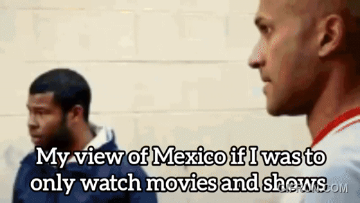 "In Mexico, every heartbeat echoes". If you still have one..