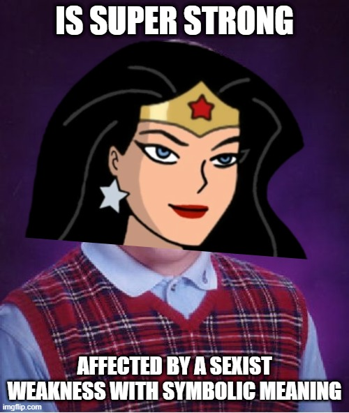 Not 100% a Lady Superman