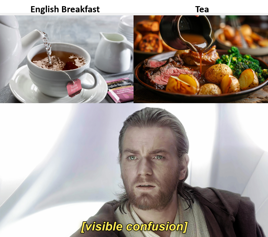 Also imperial units were first defined by the Brits