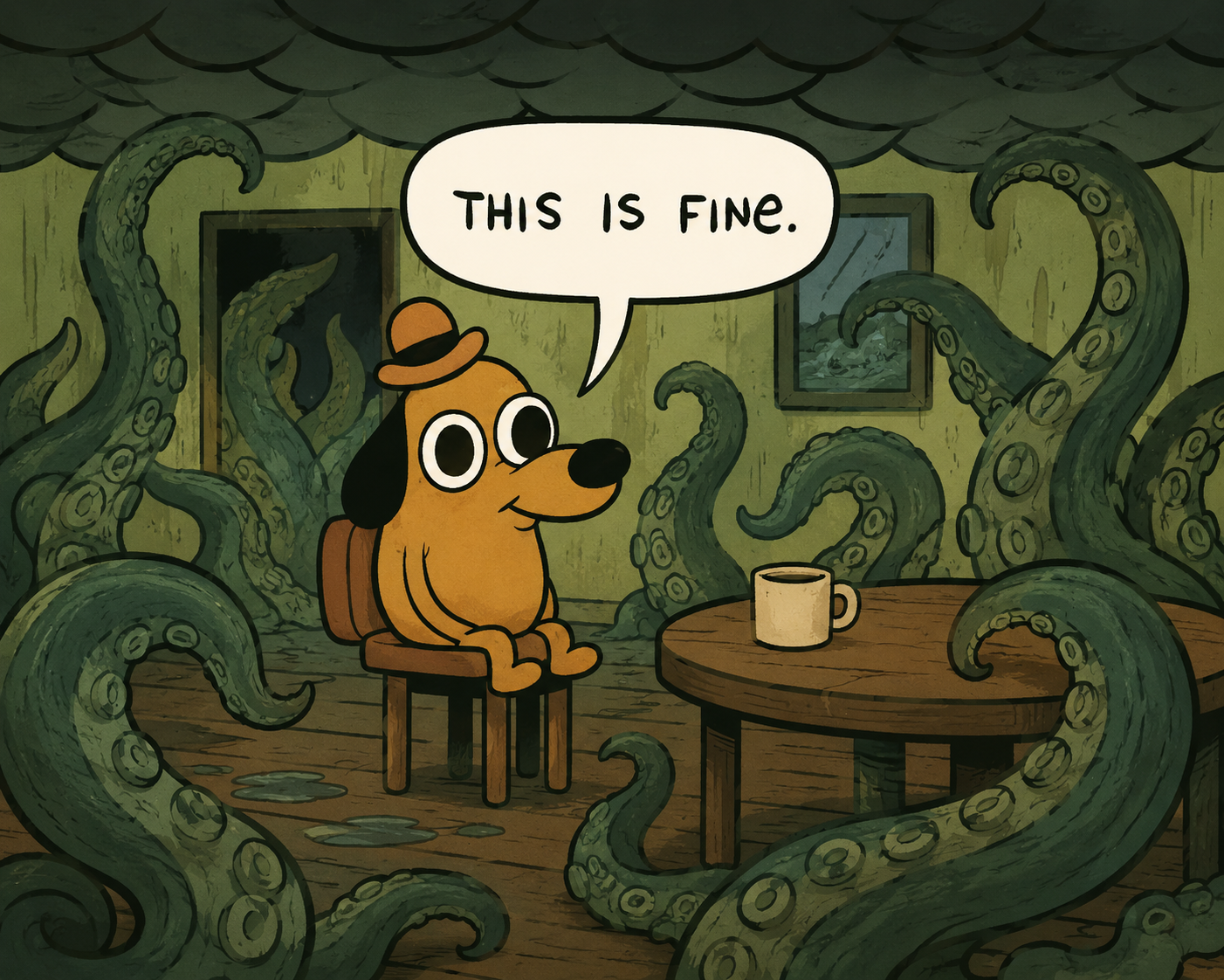 This is fine.  The elder gods edition.