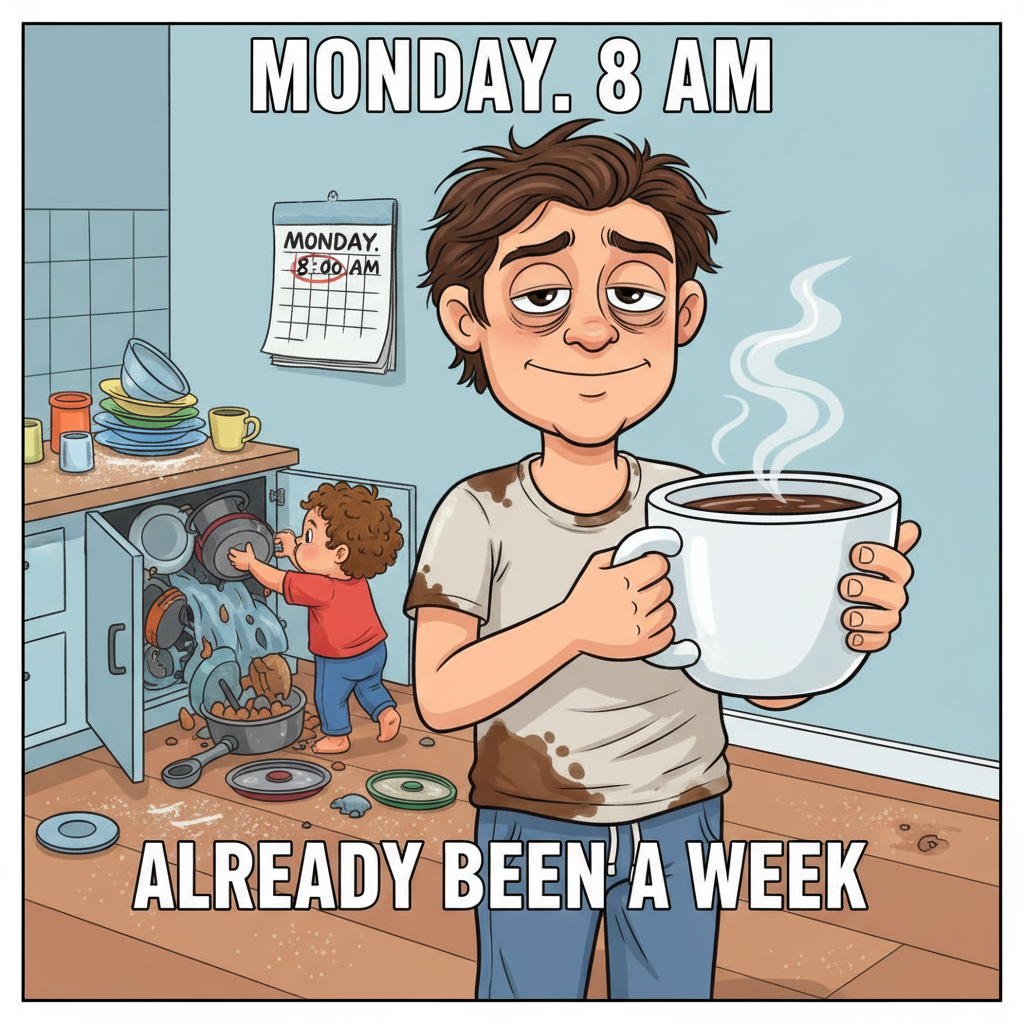 My alarm clock is my toddler on a Monday morning. Send coffee and earplugs.