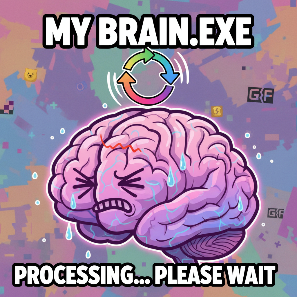 My brain during exam season is just a loading screen that never finishes.