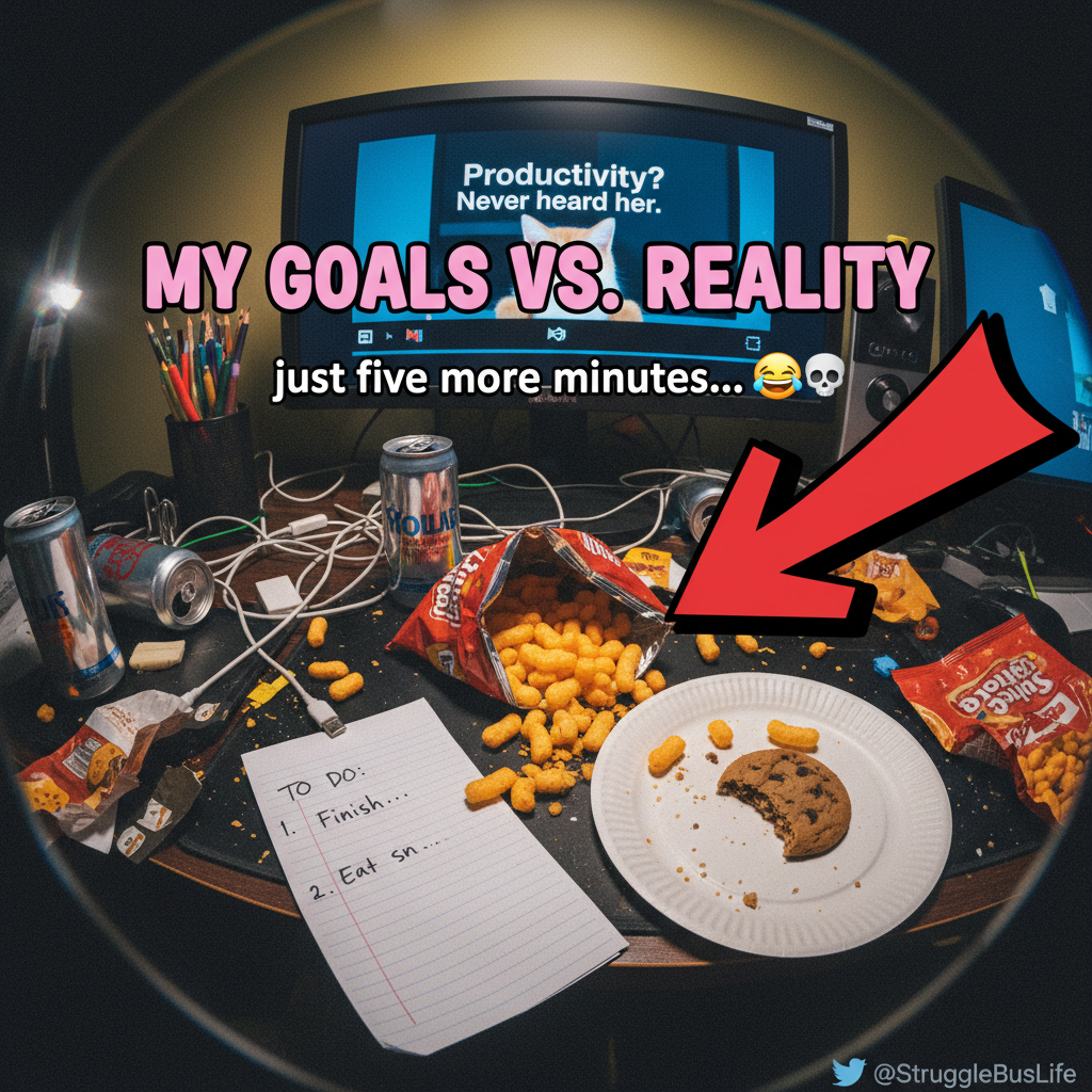 My New Year's resolution to 'be more organized' lasted exactly 3 hours and 17 minutes.