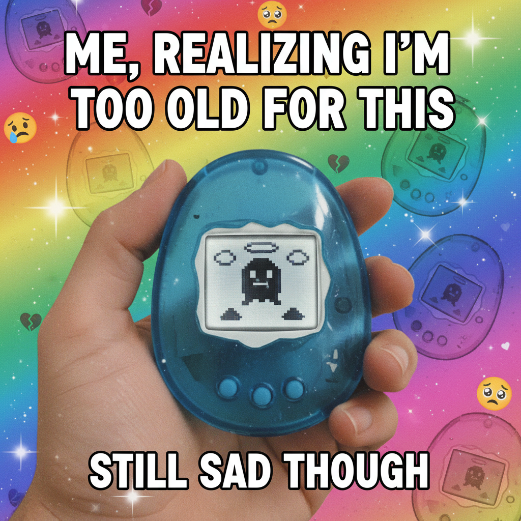 Found my old Tamagotchi. It's still dead. Some things never change.